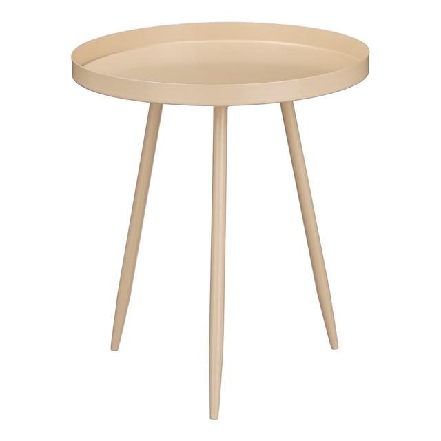 Barnoldswick End Table Norden Home Colour: Beige on Productcaster.