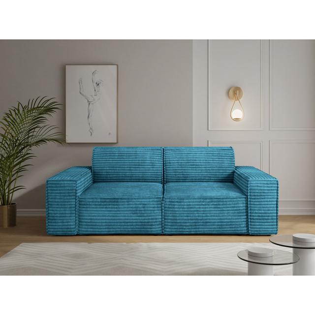 Mathushan Sofa 17 Stories Upholstery Colour: Blue Marine on Productcaster.