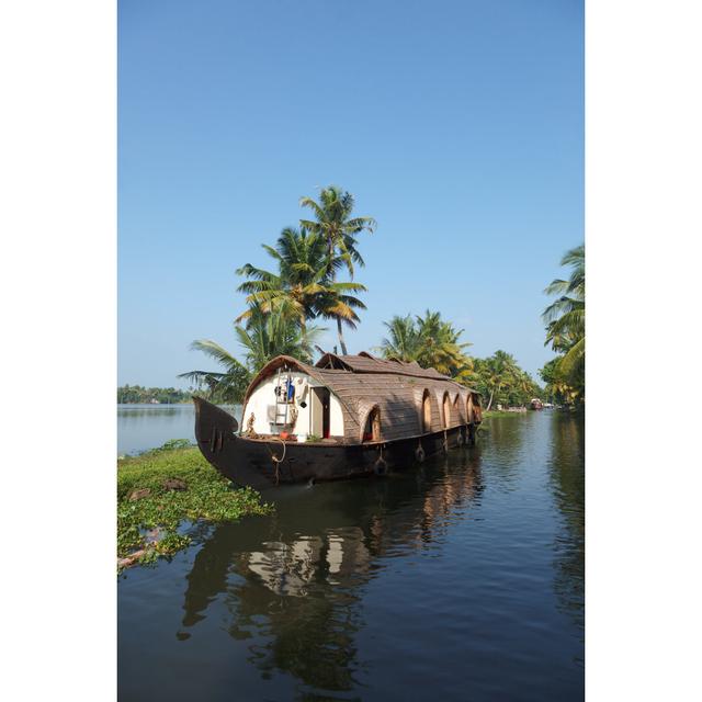 Traditional Houseboat in Kerala by Cheryl Ramalho - Wrapped Canvas Photograph 17 Stories Size: 122cm H x 81cm W on Productcaster.