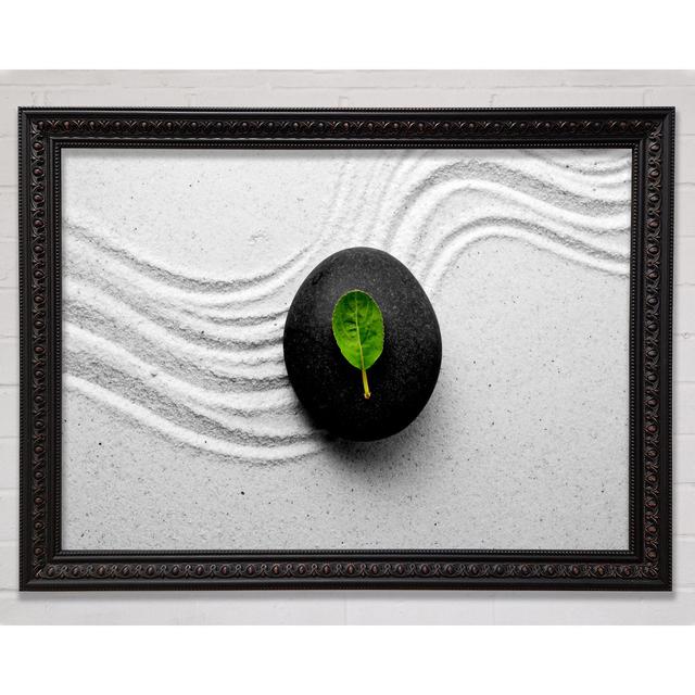 Zen Garden Pebble Framed Print Bright Star Size: 42cm H x 59.7cm W on Productcaster.