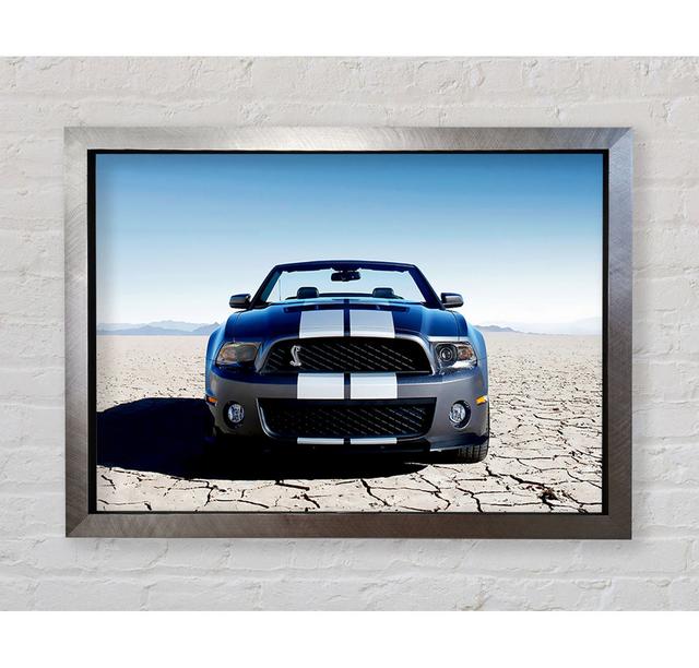 Mustang Shelby Frontprofil - Einzelner Bilderrahmen Kunstdrucke Bright Star Größe: 42cm H x 59,7cm B on Productcaster.