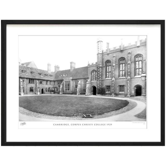 Cambridge, Corpus Christi College 1929 by Francis Frith - Single Picture Frame Print The Francis Frith Collection Size: 45cm H x 60cm W x 2.3cm D on Productcaster.