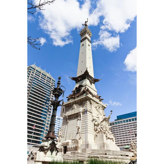 Saints And Sailors Monument - Wrapped Canvas Print Ebern Designs Size: 76cm H x 51cm W x 3.8cm D on Productcaster.