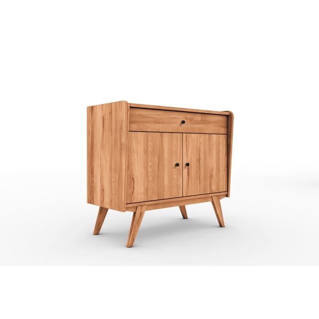 Gile 100cm Solid Wood Sideboard Corrigan Studio Colour: Core Beech on Productcaster.