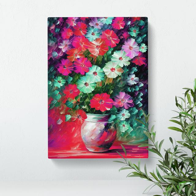 Vase of Flowers No.2 - Wrapped Canvas Graphic Art ClassicLiving Size: 76cm H x 50cm W x 3cm D on Productcaster.