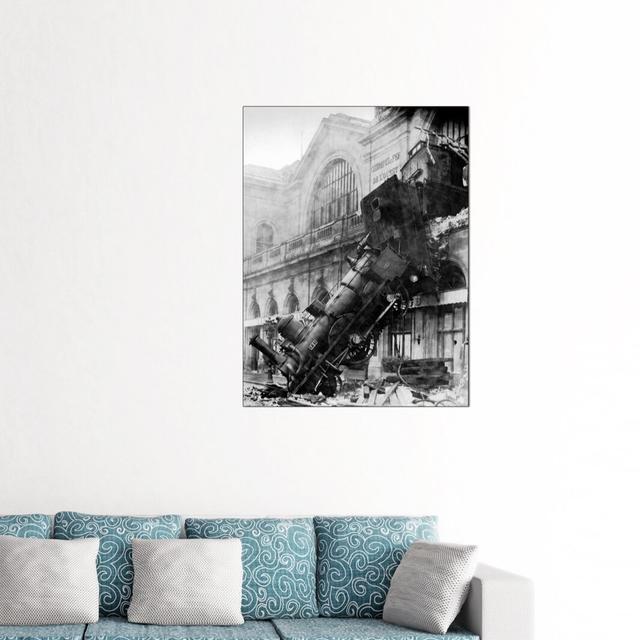 'Train Wreck' Photographic Print East Urban Home on Productcaster.