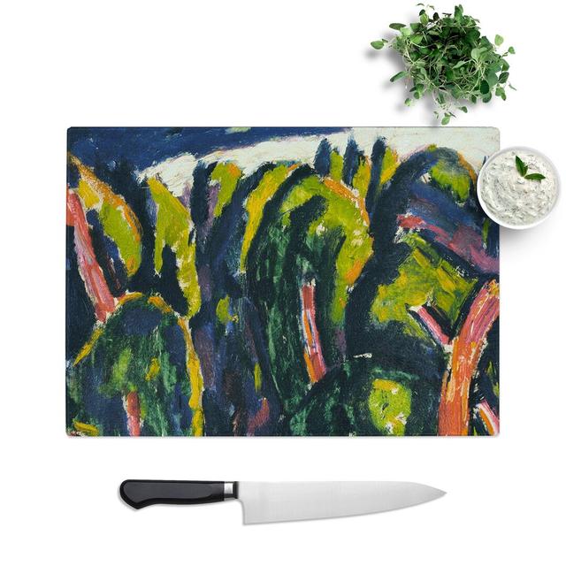 Tree by Marsden Hartley Chopping Board East Urban Home Size: 0.4cm H x 20cm W x 28.5cm L on Productcaster.