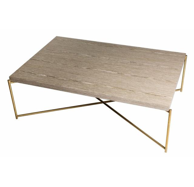 Bedell Coffee Table Ebern Designs Table Base Colour: Brass on Productcaster.