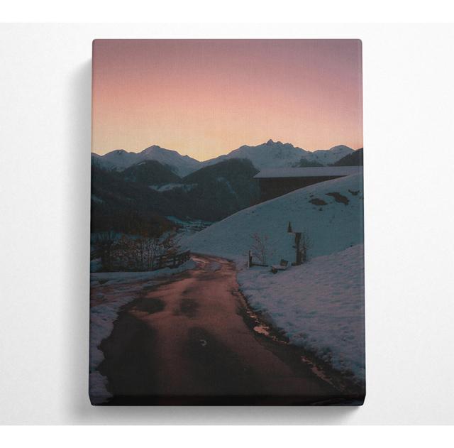 Druck auf Leinwand ohne Rahmen Alpen Home Größe: 50,8 cm H x 81,3 cm B on Productcaster.