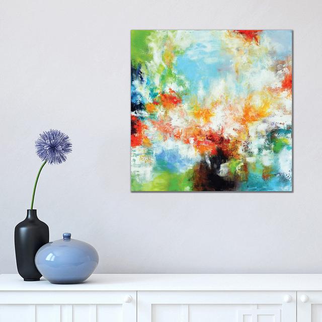 Blossom by Andrada Anghel - Wrapped Canvas Gallery-Wrapped Canvas Giclée Metro Lane Size: 45.72cm H x 45.72cm W x 1.91cm D on Productcaster.