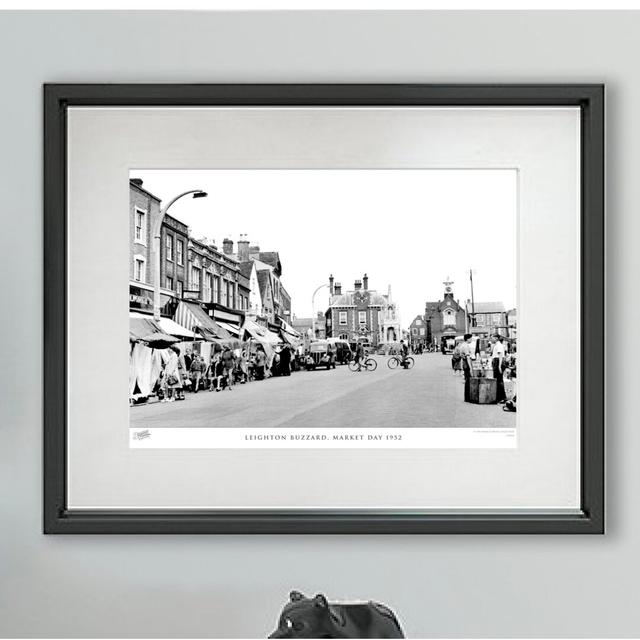 Leighton Buzzard, Market Day 1952 - Single Picture Frame Print The Francis Frith Collection Size: 40cm H X 50cm W x 2cm D on Productcaster.