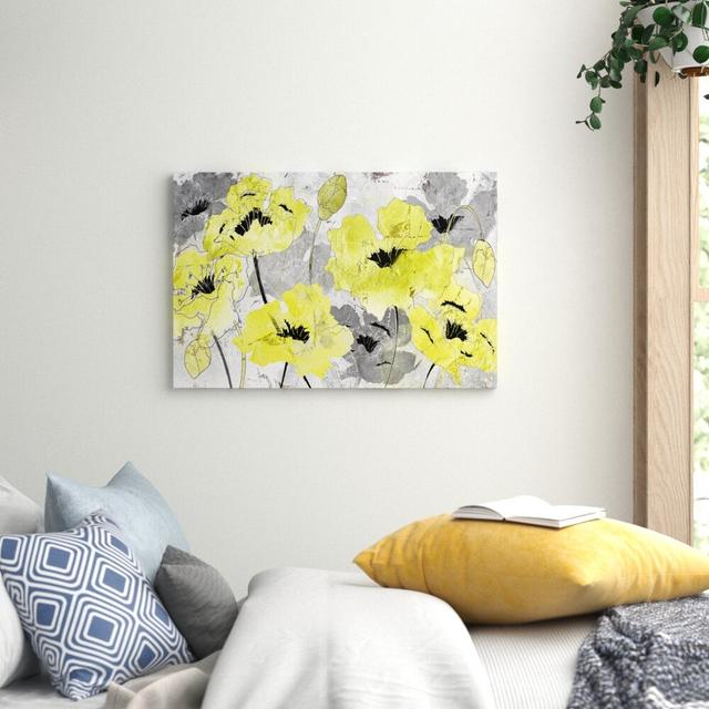 Poppies by Tre Sorelle Studios - Wrapped Canvas Print Zipcode Design Size: 60.96cm H x 91.44cm W on Productcaster.