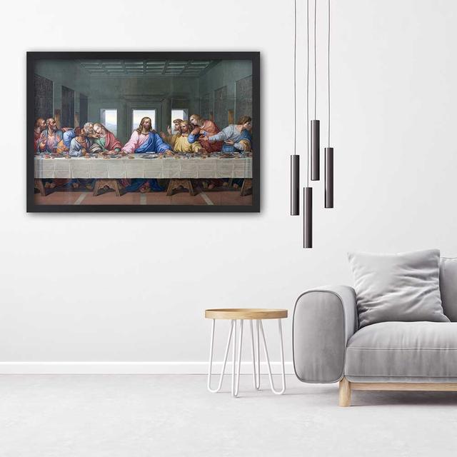 Gerahmtes Poster The Last Supper, Leonardo Da Vinci Astoria Grand Größe: 40 cm x 60 cm on Productcaster.