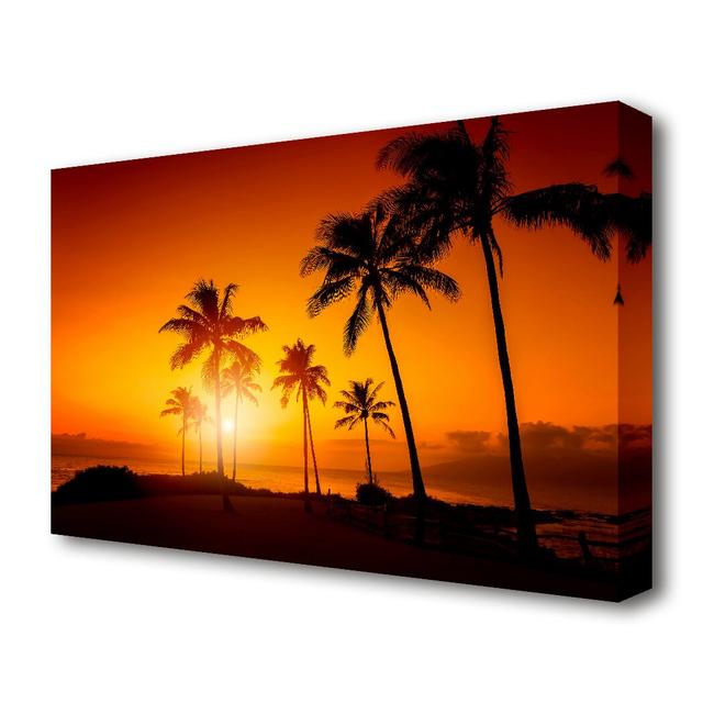 'California Dreaming Beach' Photographic Print on Canvas East Urban Home Size: 81.3 cm H x 121.9 cm W on Productcaster.