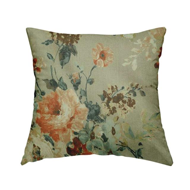 Wauseon Cushion with Filling Marlow Home Co. Colour: Orange on Productcaster.