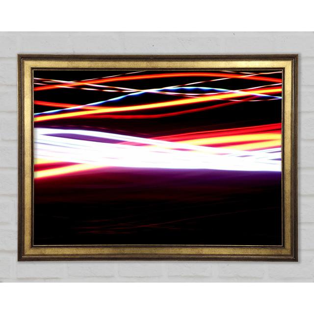 Energy Of Light - Single Picture Frame Art Prints on Wood Brayden Studio Size: 42.1cm H x 59.7cm W x 1.5cm D on Productcaster.