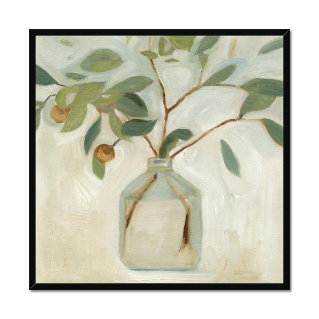 Arrangement I by Emma Scarvey Painting Print Fernleaf Format: Black Framed Paper Print, Size: 55cm H x 55cm W on Productcaster.