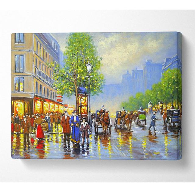 People - Wrapped Canvas Graphic Art Brambly Cottage Size: 35.6cm H x 50.8cm W on Productcaster.