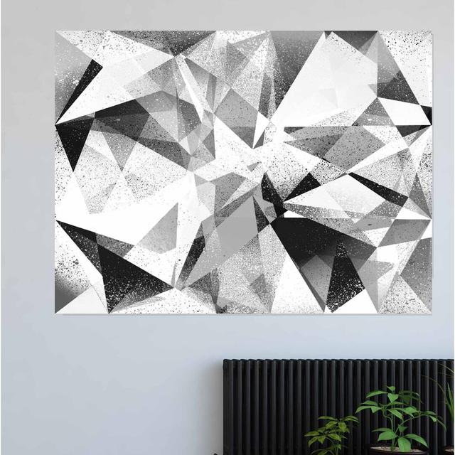 Grunge Geometric' by Andrew Lee Print on Canvas Metro Lane Size: 31cm H x 41cm W on Productcaster.