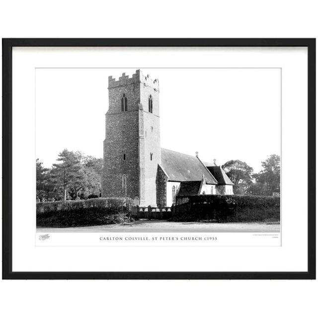 'Carlton Colville, St Peter's Church C1955' by Francis Frith - Picture Frame Photograph Print on Paper The Francis Frith Collection Size: 60cm H x 80c on Productcaster.