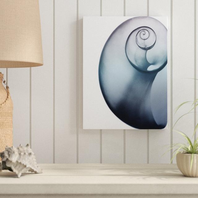 Lavendar Snail 2 - Wrapped Canvas Graphic Art Print East Urban Home Size: 41 cm H x 30 cm W on Productcaster.