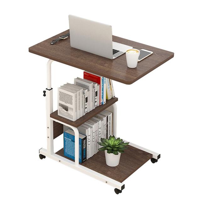 Armer Adjustable Laptop Cart Blue Elephant Finish: Coffee on Productcaster.