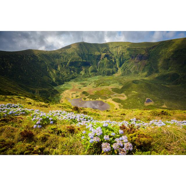 Caldera In Faial - Wrapped Canvas Print Alpen Home Size: 20cm H x 30cm W x 3.8cm D on Productcaster.