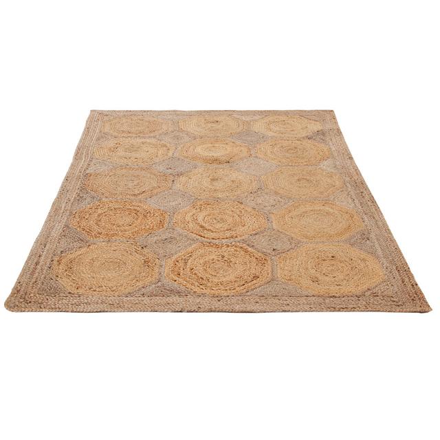 Carbury Juta Hugo Handwoven Light Brown Rug 17 Stories Rug Size: Rectangle 160 x 230cm on Productcaster.