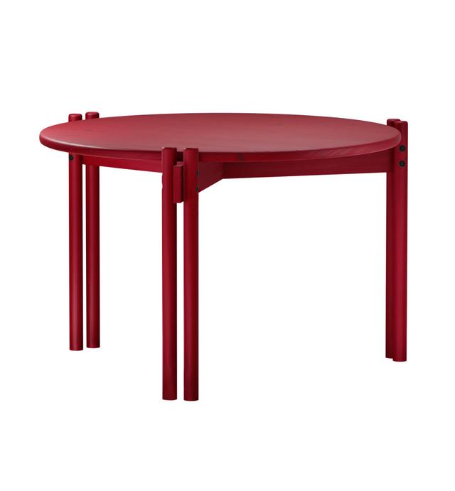 Couchtisch Karup Design Größe: 40 cm H x 60 cm B x 60 cm T, Farbe: Rot on Productcaster.