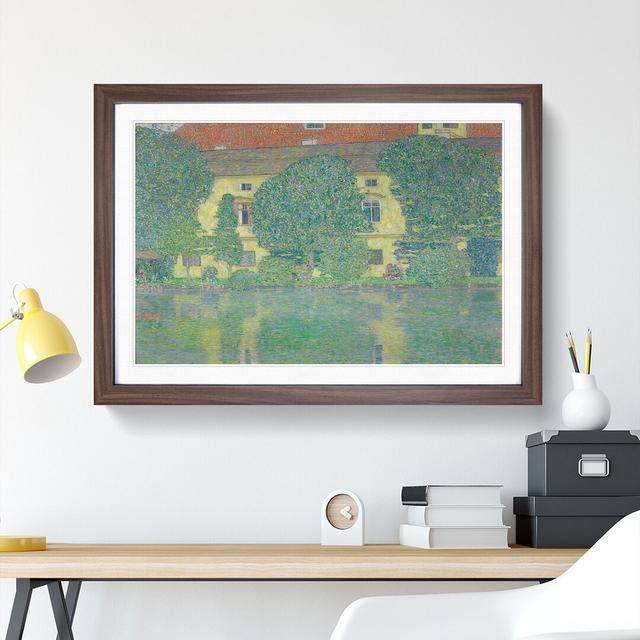 Attersee Iii by Gustav Klimt - Picture Frame Graphic Art East Urban Home Size: 27cm H x 36cm W x 2cm D, Frame Option: Walnut Framed on Productcaster.