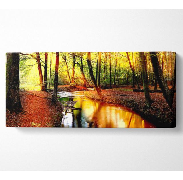 Wrapped Canvas Art Prints Ebern Designs Size: 81.3cm H x 183cm W on Productcaster.