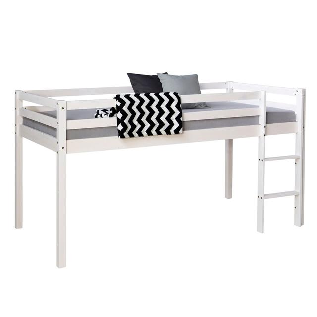 Kinderbett Umaima mit Lattenrost Harriet Bee Colour (Bed Frame): White on Productcaster.