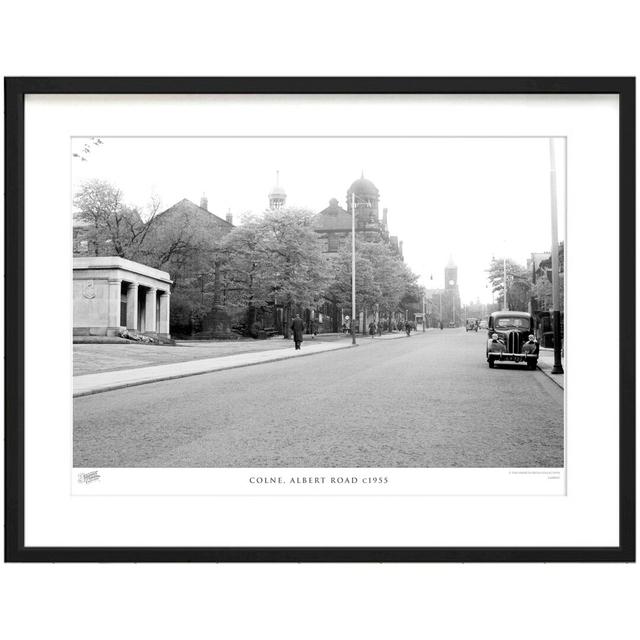 Colne, Albert Road C1955 - Single Picture Frame Print The Francis Frith Collection Size: 40cm H x 50cm W x 2.3cm D on Productcaster.