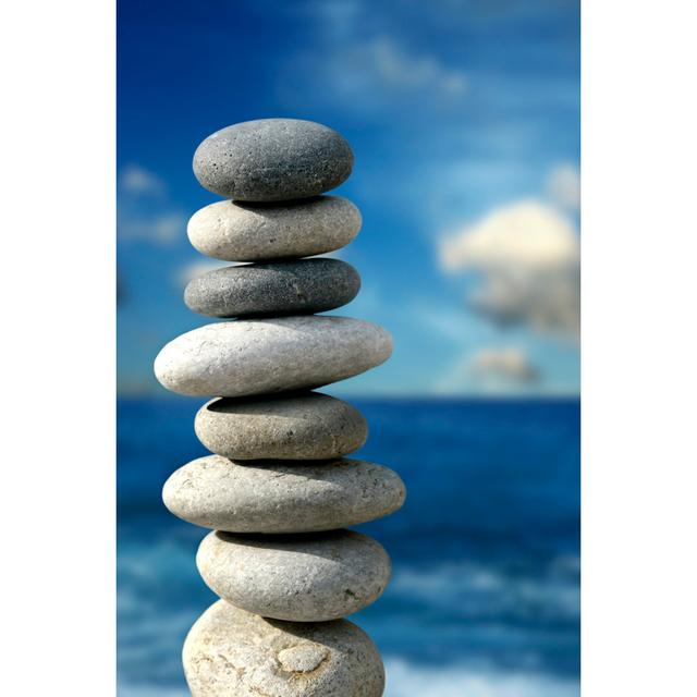 Stone Balance by Imagedepotpro - No Frame Art Prints on Canvas 17 Stories Size: 30cm H x 20cm W on Productcaster.