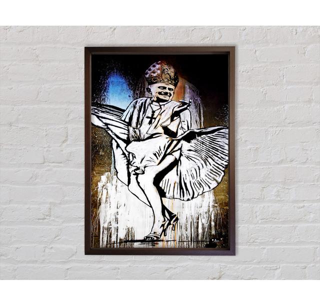 Marilyn Monroe Pope - Print Bright Star Size: 141.4cm H x 100cm W x 3.3cm D on Productcaster.