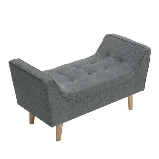 Shallenor Chenille Upholstered Bench Norden Home on Productcaster.