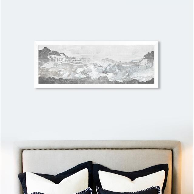 Inspired Neutral Morning - Graphic Art Print East Urban Home Format: White Framed, Size: 56cm H x 157cm W x 1cm D on Productcaster.