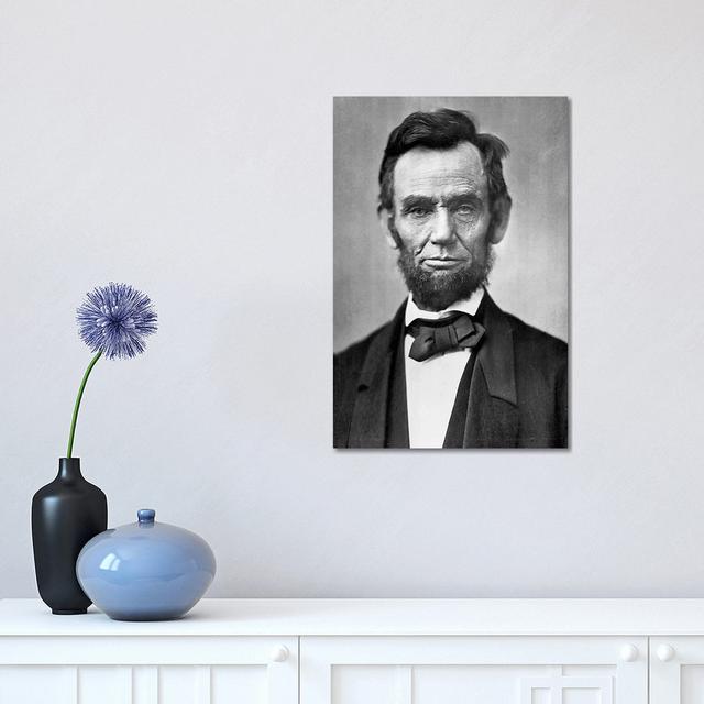 Abraham Lincoln Portrait by Unknown Artist - Wrapped Canvas Print Rosdorf Park Size: 45.72cm H x 30.48cm W x 1.905cm D on Productcaster.