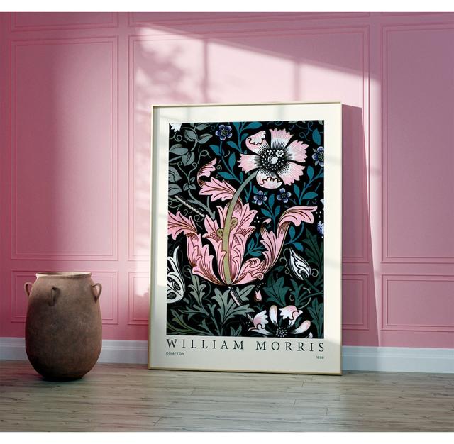 William Morris Print, William Morris Exhibition Print, William Morris Poster Happy Larry Size: 42cm H x 29cm W on Productcaster.