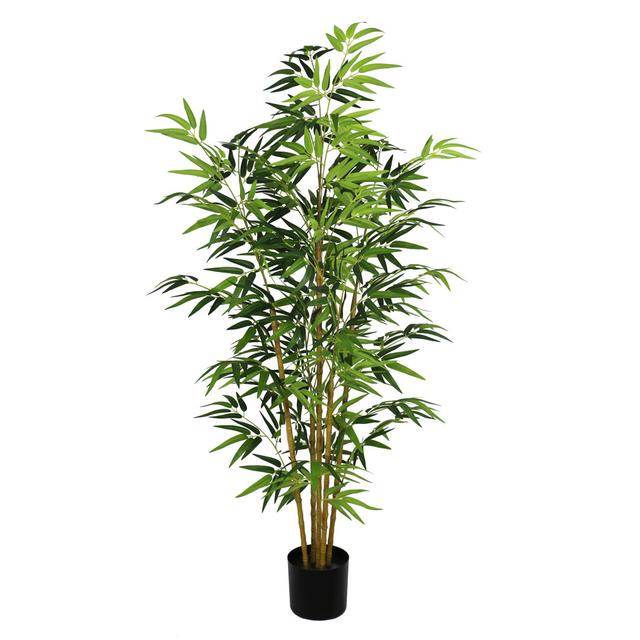 Faux Bamboo Tree The Seasonal Aisle Size: 150" H x 70" W x 80" D on Productcaster.