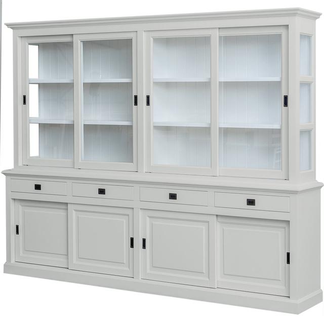 Burkett Display Cabinet Rosalind Wheeler Colour: Light Grey on Productcaster.