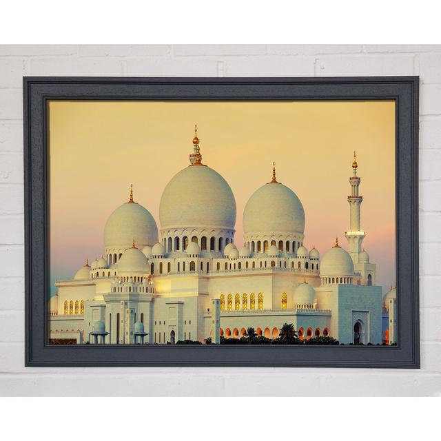 Temple Palace - Single Picture Frame Art Prints Latitude Run Size: 59.7cm H x 84.1cm W x 1.5cm D on Productcaster.