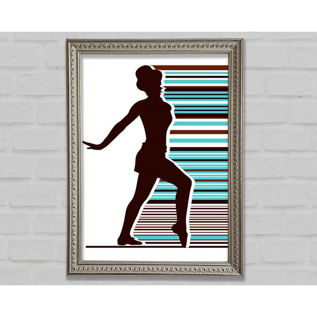 Contemporary Movement 4 Framed Print Bright Star Size: 21cm H x 29.7cm W on Productcaster.