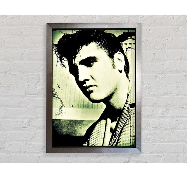 Elvis Early Days Framed Print Bright Star Size: 100cm H x 141.4cm W on Productcaster.