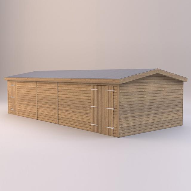 Emlenton 22 x 12 Ft. Shiplap Summer House Dakota Fields on Productcaster.