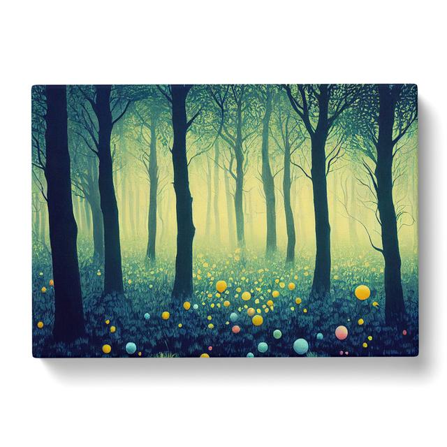 XXX-H1022-WF-8523X Summer Forest Beauty Vol.4 - Wrapped Canvas Print Alpen Home Size: 35cm H x 50cm W x 3cm D on Productcaster.