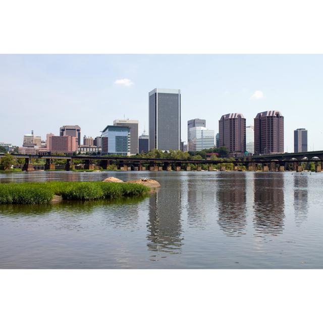 Richmond Virginia Skyline Latitude Run Size: 81cm H x 122cm W x 3.8cm D on Productcaster.