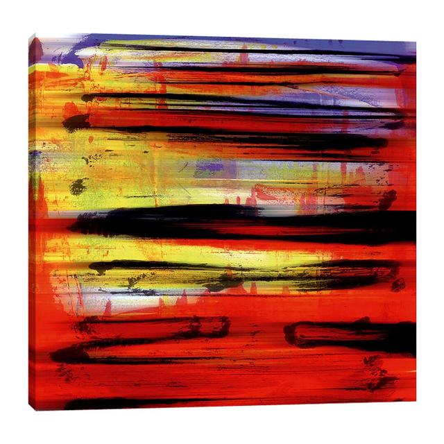 Colourburst X by Sven Pfrommer - Wrapped Canvas Print East Urban Home Size: 61cm H x 61cm W x 4cm D on Productcaster.