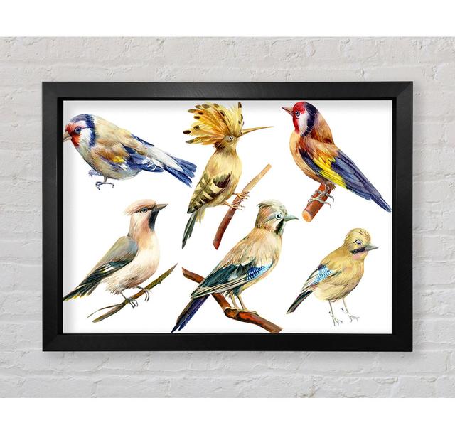 Birds Of Beauty 2 - Single Picture Frame Art Prints Rosalind Wheeler Size: 84.1cm H x 118.9cm W on Productcaster.