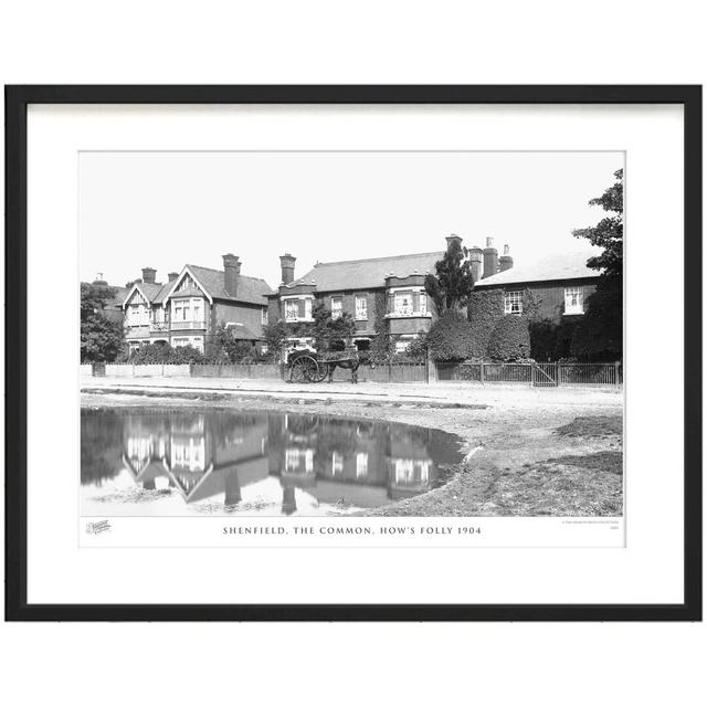 'Shenfield, the Common, How's Folly 1904' by Francis Frith - Picture Frame Photograph Print on Paper The Francis Frith Collection Size: 60cm H x 80cm on Productcaster.